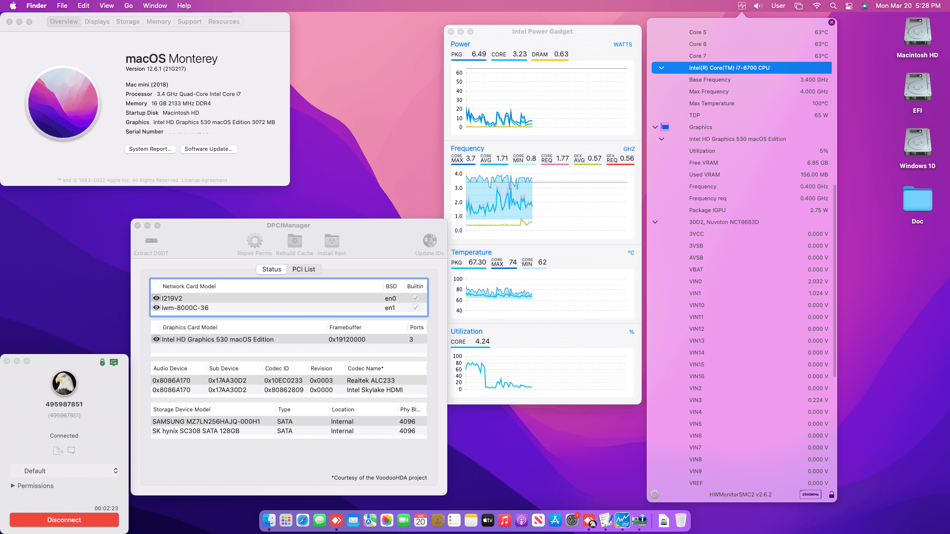 Lenovo ThinkCentre M700 Tiny [SkyLake   Intel HD 530]   OpenCore 1